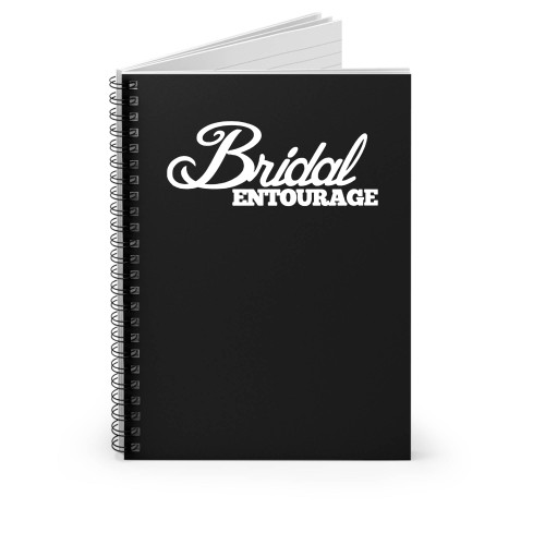Bridal Entourage Spiral Notebook