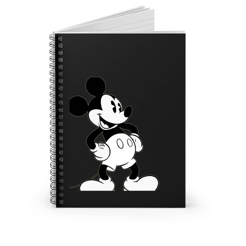 Classic Mickey Mouse Spiral Notebook