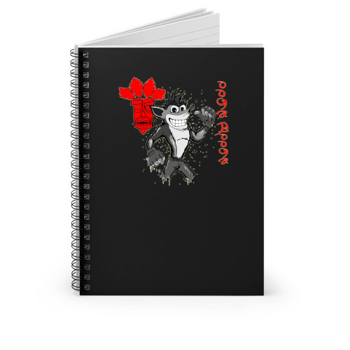 Crash Bandicoot Crash Ooga Booga Spiral Notebook