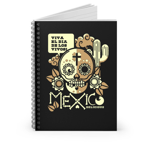 Dia De Los Vivos Spiral Notebook