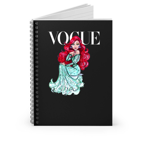 Disney Divas Ariel Vogue Cover Spiral Notebook
