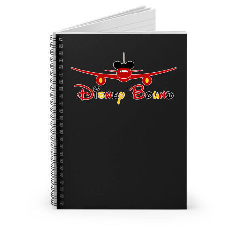 Disney World Castle Mic Key Parody Spiral Notebook