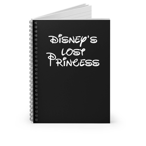 Disneys Lost Princess Strong Girl Spiral Notebook