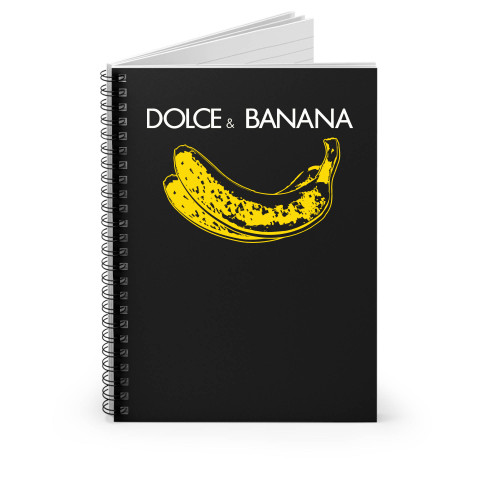Dolce And Banana Spiral Notebook Dolce And Banana Spiral Notebook