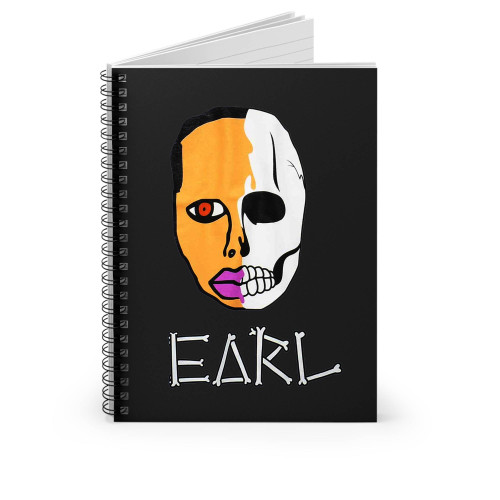 Earl Skull Spiral Notebook