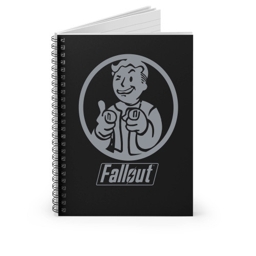 Fallout Vault Boy Spiral Notebook