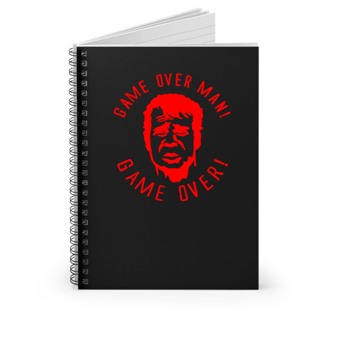 Game Over Man! Game Over! Bill Paxton Spiral Notebook