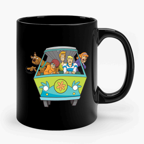 Scooby Doo Van Mistery Machine Ceramic Mug