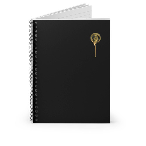 Hand Of The King Game Of Thrones Spiral Notebook