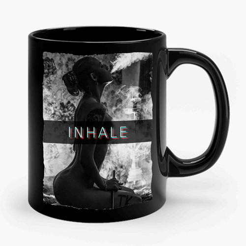 Sexy Girl Swag Dope Weed Inhale Bong Hot Stoner Pothead Smoke Smoking Hba Ceramic Mug