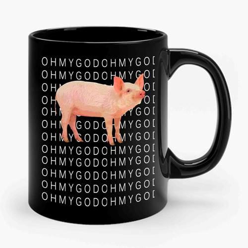 Shane Dawson Oh My God Pig Ceramic Mug