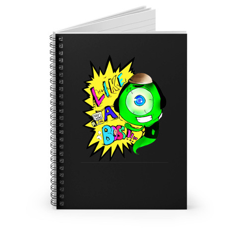 Jack Septic Eye Like A Boss Spiral Notebook