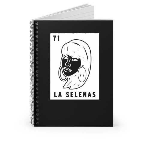 La Selena Quintanilla Periodic Spiral Notebook