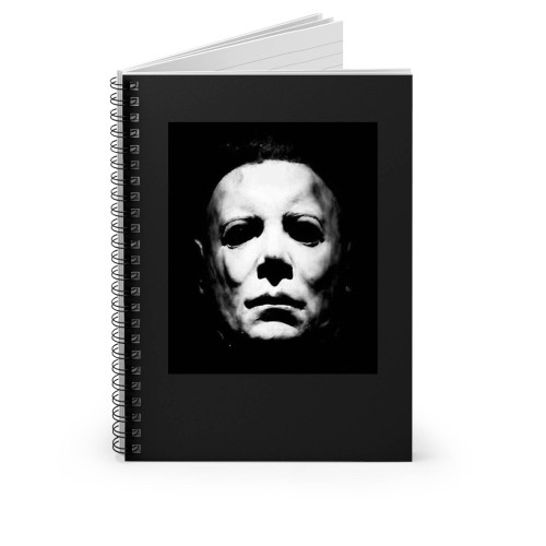 Michael Myers John Carpenter Horror Movie Spiral Notebook