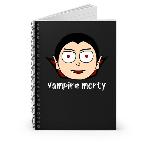 Morty Vampire Spiral Notebook