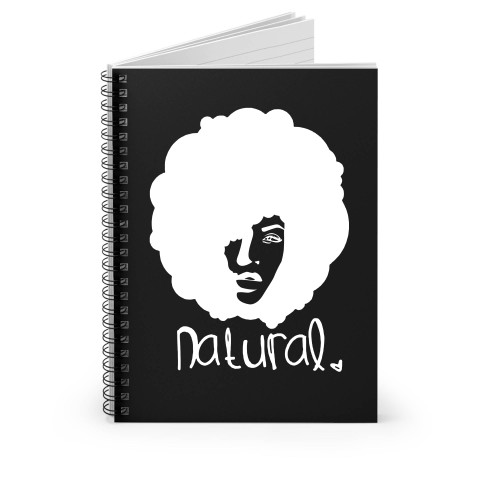 Natural Hair Gal Spiral Notebook