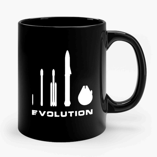 Spacex Elon Musk Bfr Evolution Ceramic Mug