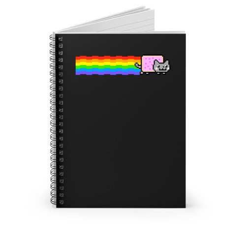 Nyan Cat Spiral Notebook