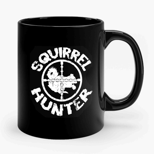 Squirrel Hunter Ceramic Mug