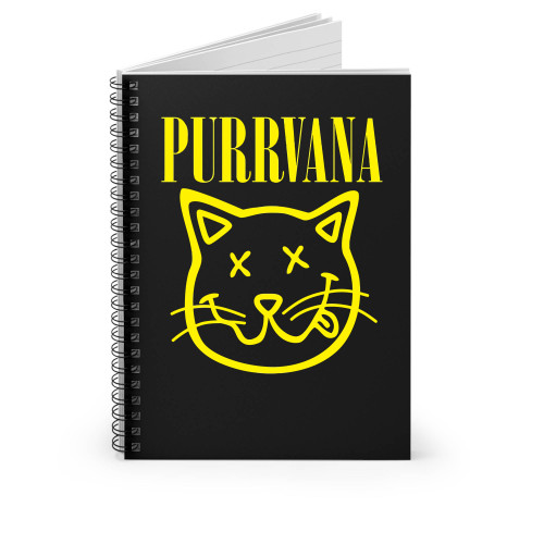 Purrvana Cat Spiral Notebook