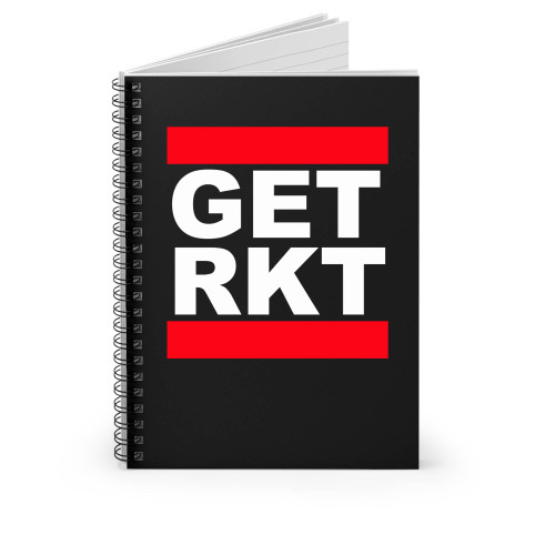 Run Dmc Get Rkt Spiral Notebook