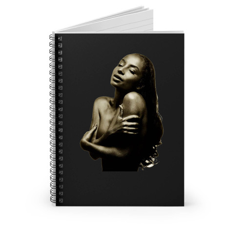 Sade Sexy Singer Pose Spiral Notebook