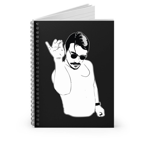 Salt Bae Funny Turkish Chef Spiral Notebook