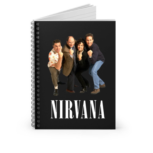 Seinfeld Nirvana Spiral Notebook