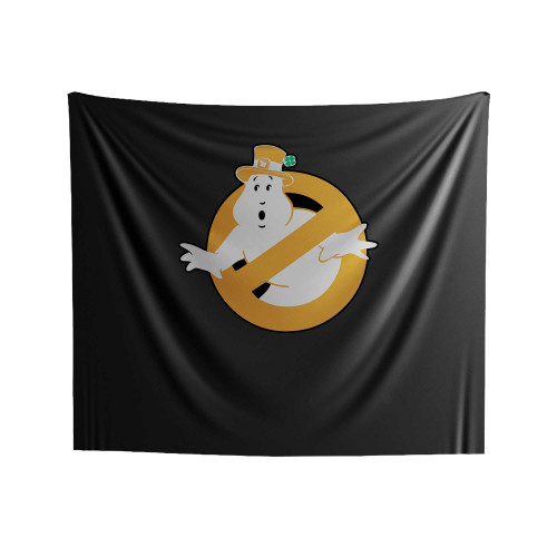 Irish Ghostbusters Leprechaun St Patrick's Day Indoor Wall Tapestries