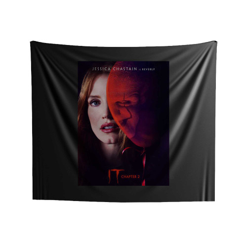 It Chapter 2 Jessica Chastain Indoor Wall Tapestries