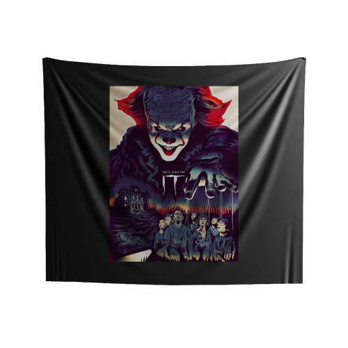 It Pennywise You'll Float Too Indoor Wall Tapestries