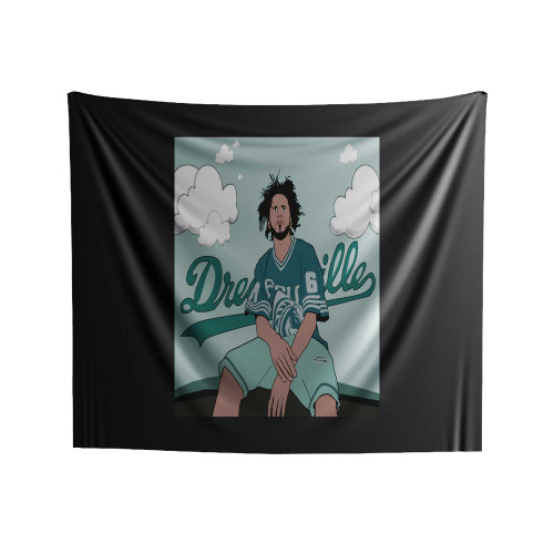 J Cole Nothing Can Stop Me Indoor Wall Tapestries