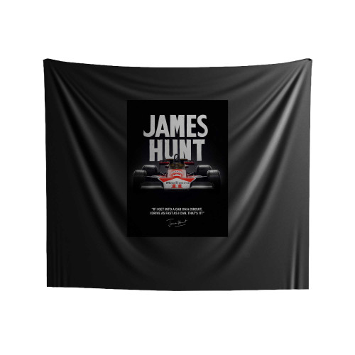 James Hunt Racing Indoor Wall Tapestries