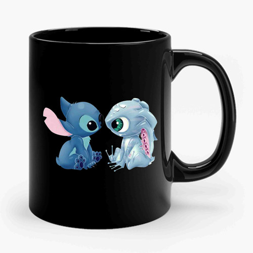 Stitch And Fizz Disney Lilo And Stitch Ceramic Mug