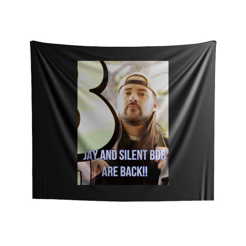 Jay And Silent Bob Are Coming Back Indoor Wall Tapestries