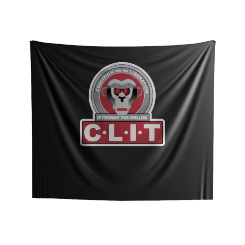 Jay And Silent Bob Clit Indoor Wall Tapestries