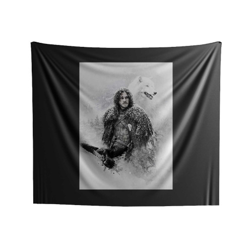 John Snow Game Of Thrones Indoor Wall Tapestries