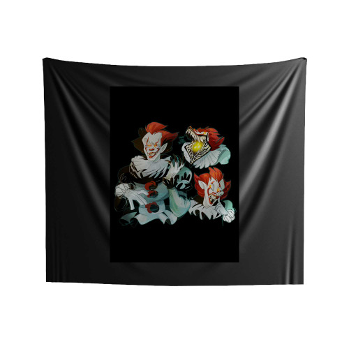 Joker Horror Movie I Saw Indoor Wall Tapestries Joker Horror Movie I Saw Indoor Wall Tapestries