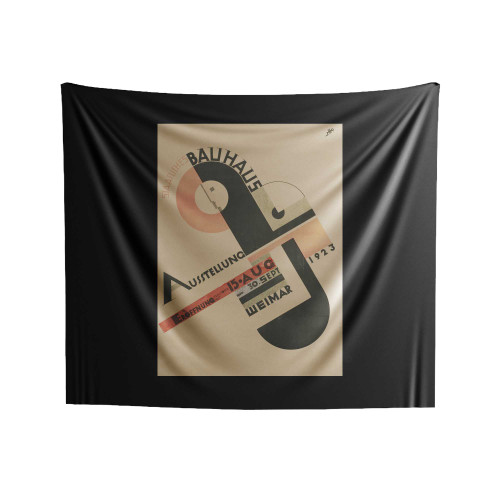 Joost Schmidt Staatliches Bauhaus Ausstellung Indoor Wall Tapestries