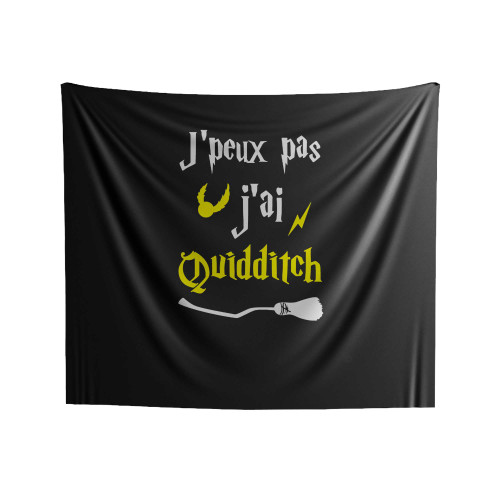 J'Peux Pas J'Ai Quidditch Harry Potter Indoor Wall Tapestries