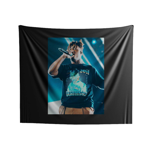Juice Wrld Rap Rapper Indoor Wall Tapestries