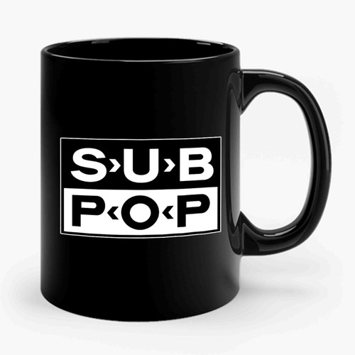 Sub Pop Record Label Ceramic Mug