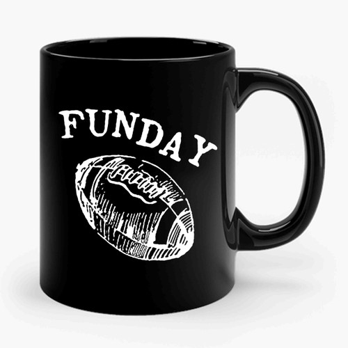 Sunday Funday Football 2 Ceramic Mug