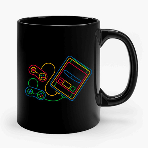 Super Famicom Box Ceramic Mug