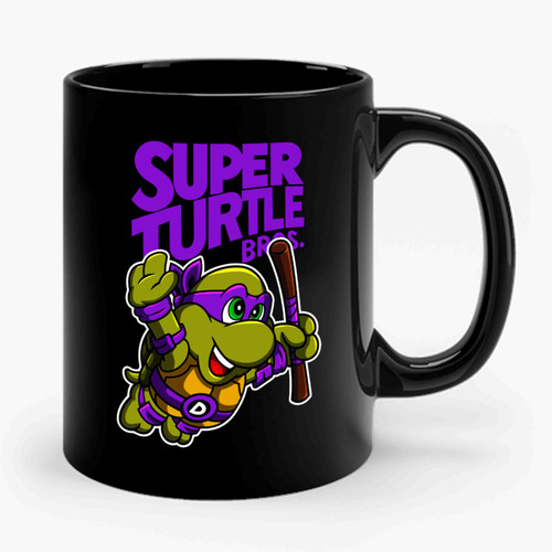 Super Turtle Bros Donatello Ceramic Mug