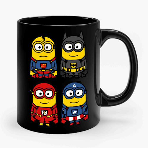 Superhero Minions Ceramic Mug
