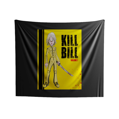 Kill Bill Volume 1 Cartoon Indoor Wall Tapestries
