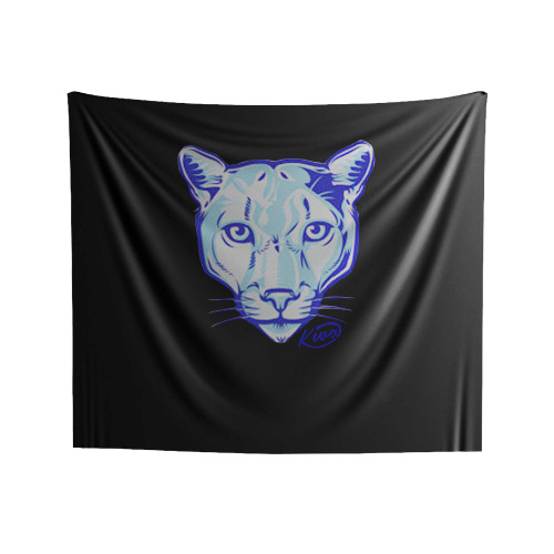 Kiva Cougar Indoor Wall Tapestries