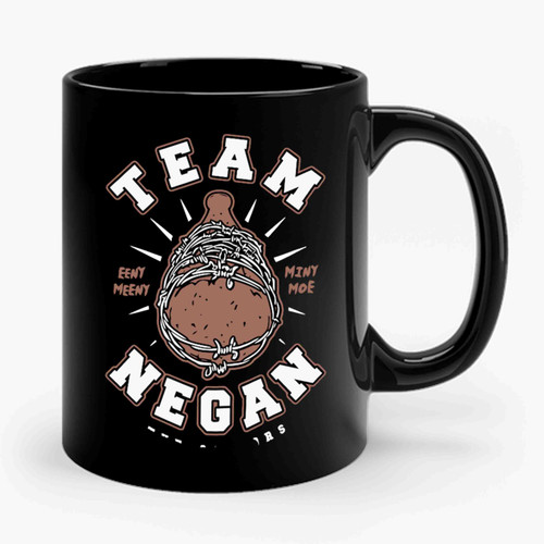 Team Negan The Saviors Walking Dead Funny Zombie Apocalypse Ceramic Mug