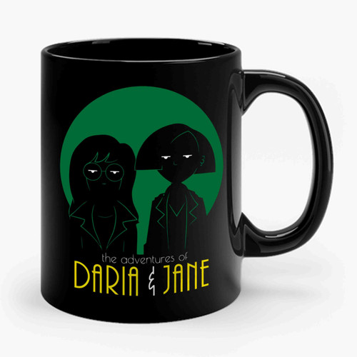 The Adventures Of Daria And Jane Ceramic Mug